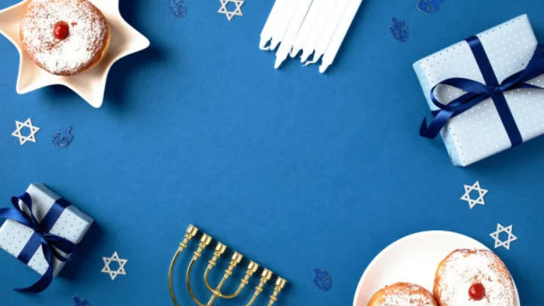 Hanukkah Greetings from a Business