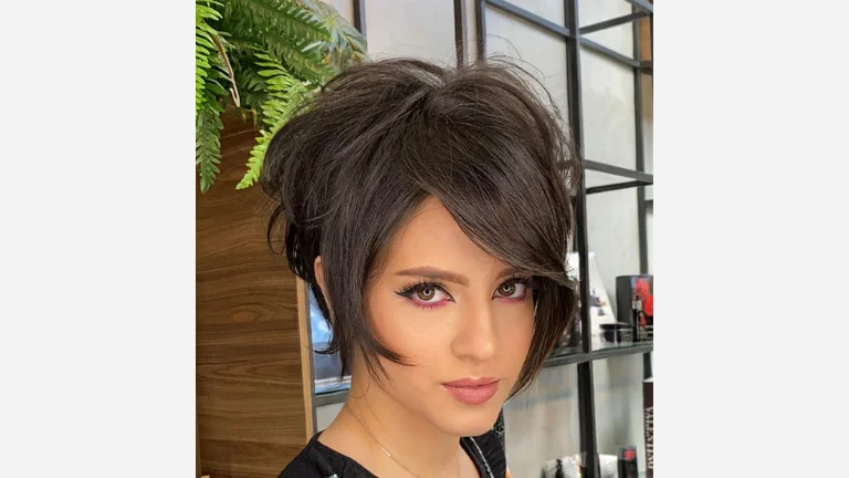 Fluffy Short Wolf Cut Hair