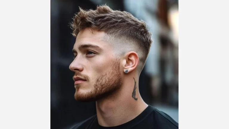 Fluffy Hair Fade