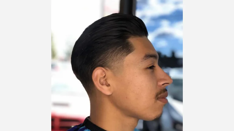 Taper Cut with Slicked Back