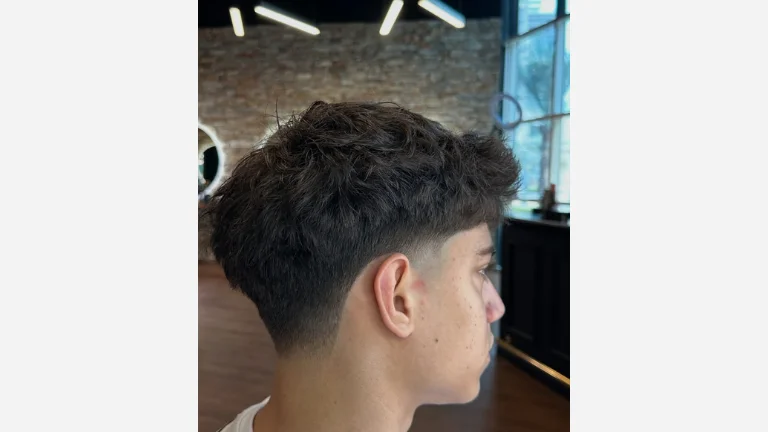 Temple Fade for Thick Hair