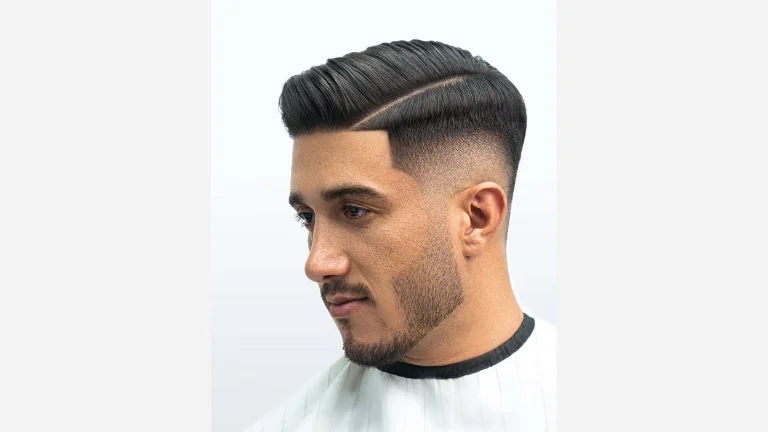 Fade with Side Part