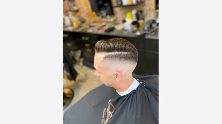 Side Part Fade Cut