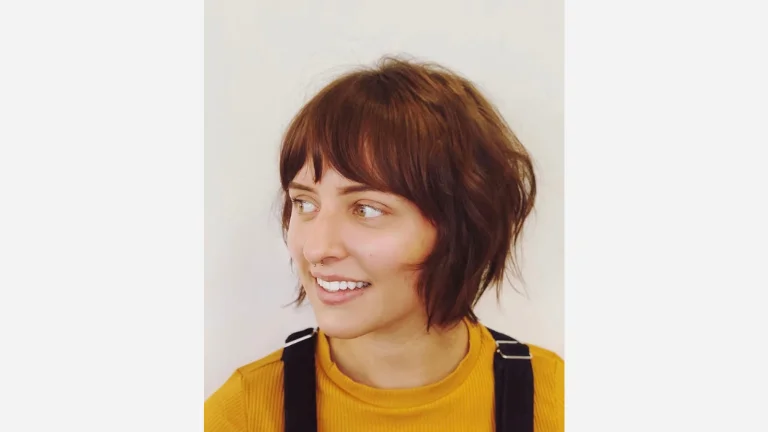 Shaggy Bob with Baby Bangs