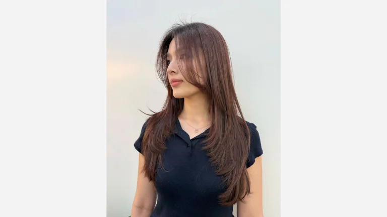 Curtain Bangs and Layers