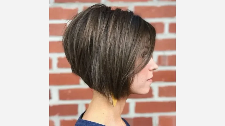 Tapered Inverted Hairstyle