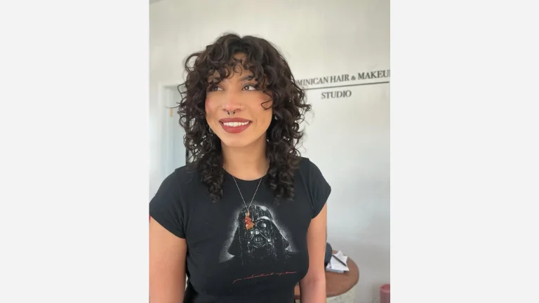 Beautiful Curly Shullet for Short Hair