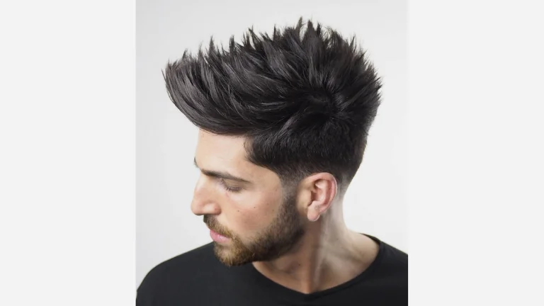 Spiked Haircut with Tapers