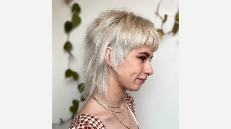 Platinum Wolf Style with Razor Cut Layers
