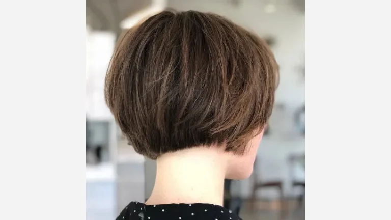 Bob with Neatly Trimmed Nape