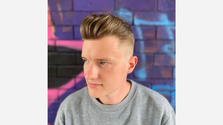 Pompadour's Sides Shaved