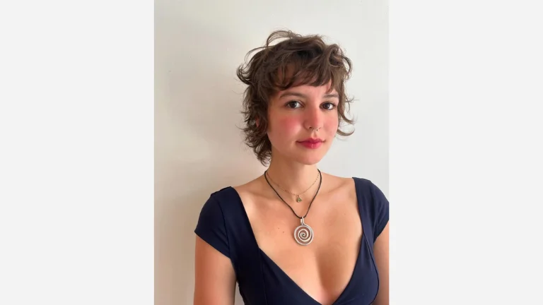 Short Curly Wolf Cut