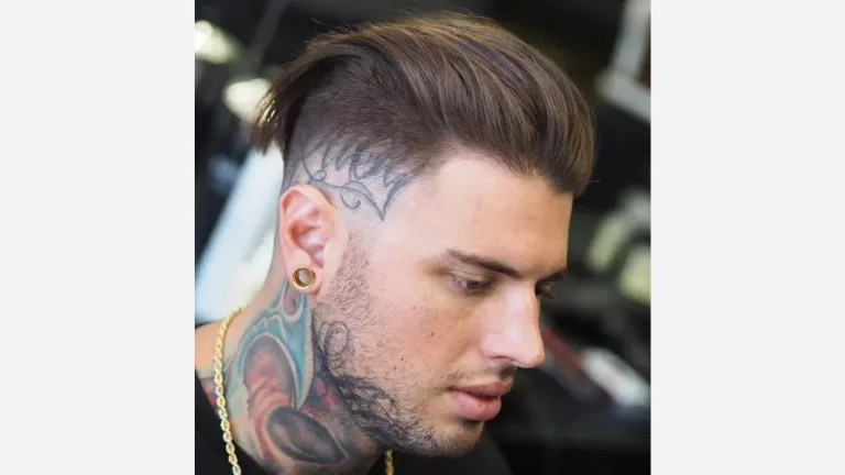 Faded Undercut for Longer Hair