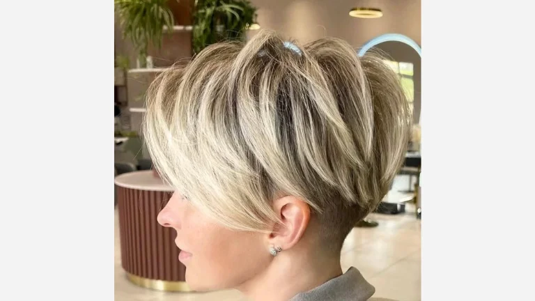 Neat Pixie with Swoopy Bangs