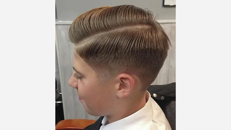 Sleek Comb Over Hairstyle