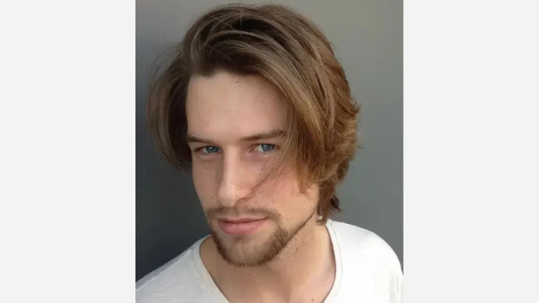 Haircut with Elongated Swoopy Fringe