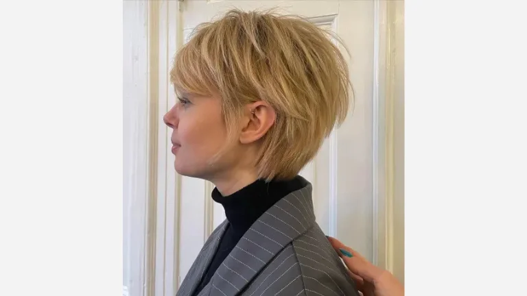 Textured Bixie Cut