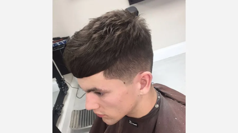 Undercut with Side Bangs