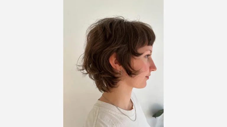 Short Feathered Wolf Haircut