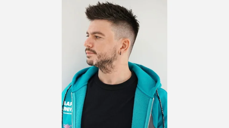 Spiky Fauxhawk Hair Fade