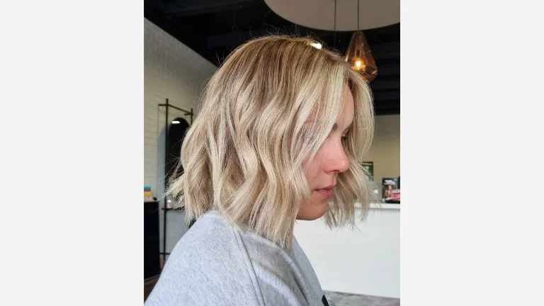 Beachy Angled Bob