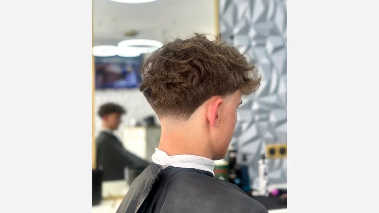 Low Taper Fade Fluffy Hair