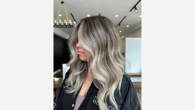 Platinum Balayage Ombre