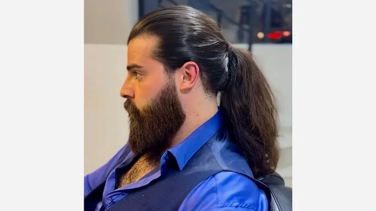 Sleek Low Ponytail