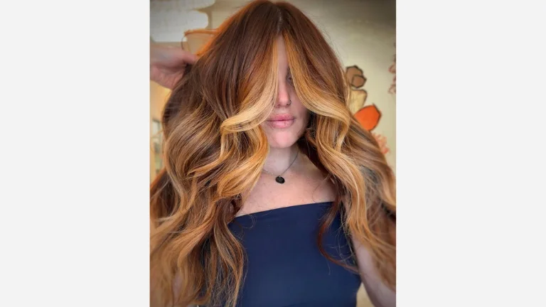 Chestnut to Warm Blonde Blend