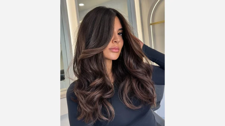 Chocolate Brown Balayage