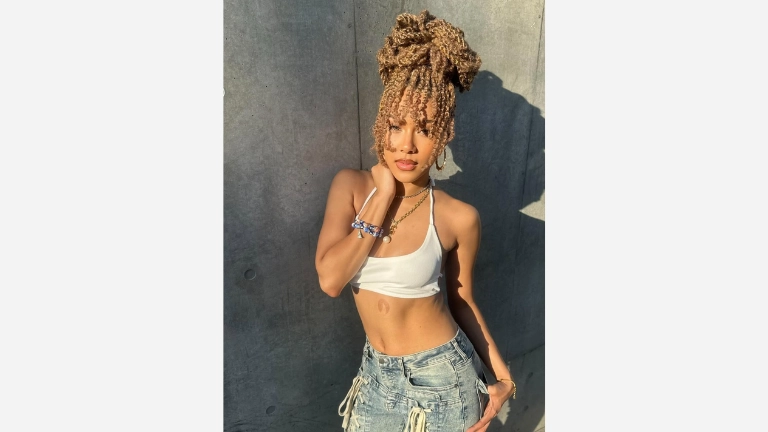 Piled-Up Butterfly Locs