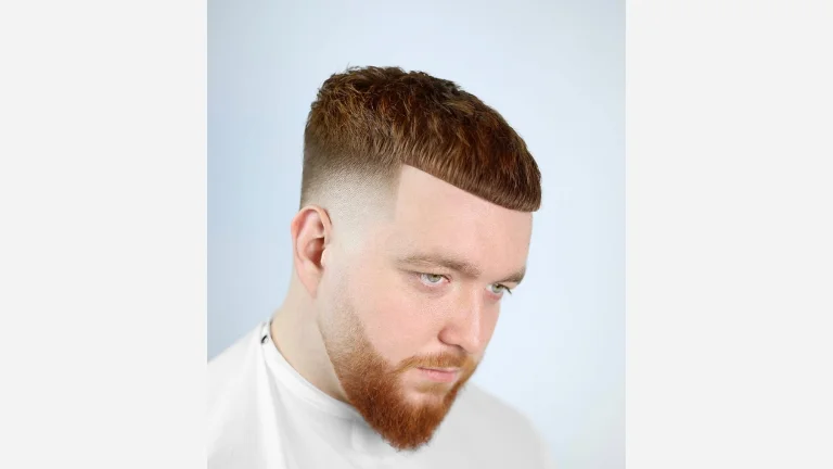 Close-Cropped Style with Short Fringe