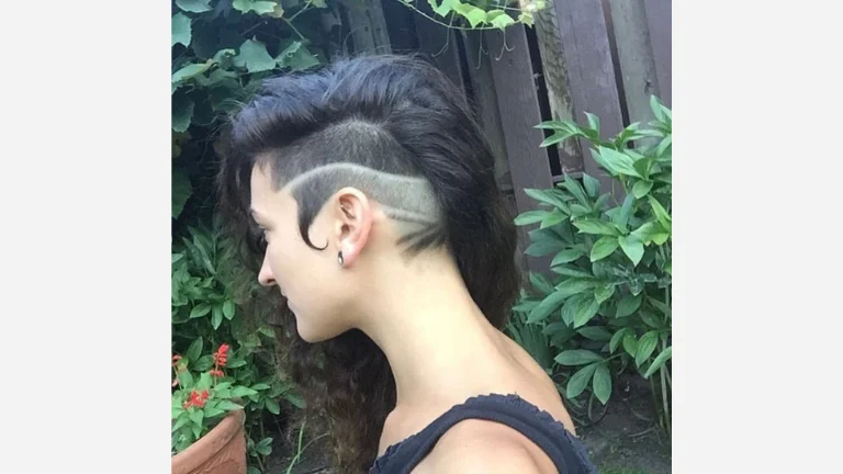 Undercut with Long Sideburns