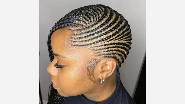 Skinny, Curvy Cornrow Braids