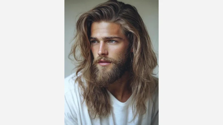 Blurred Side Part Style