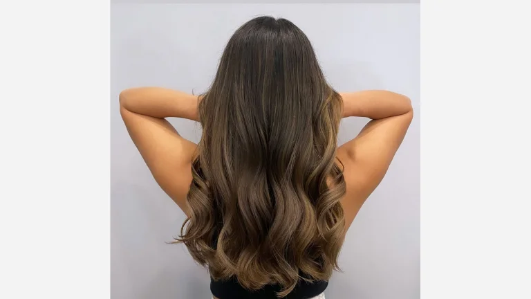 Cool-Toned Brown Balayage