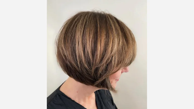 Nape-Length Layered Bob