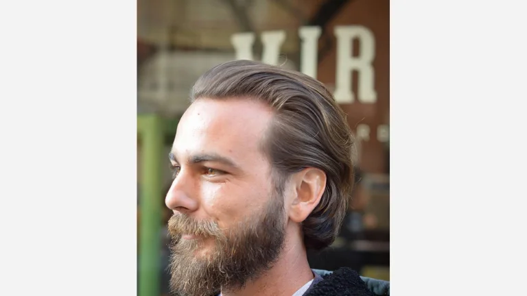 Combed Back Waves