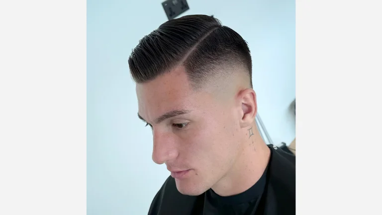 French Crop With a Side Part