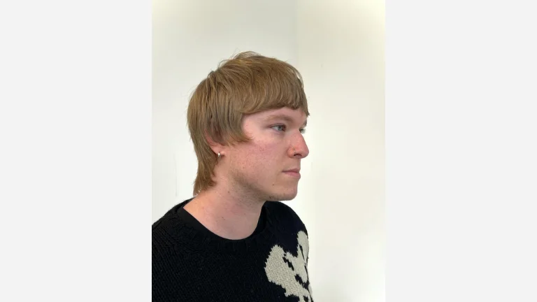 Mullet with Front Fringe