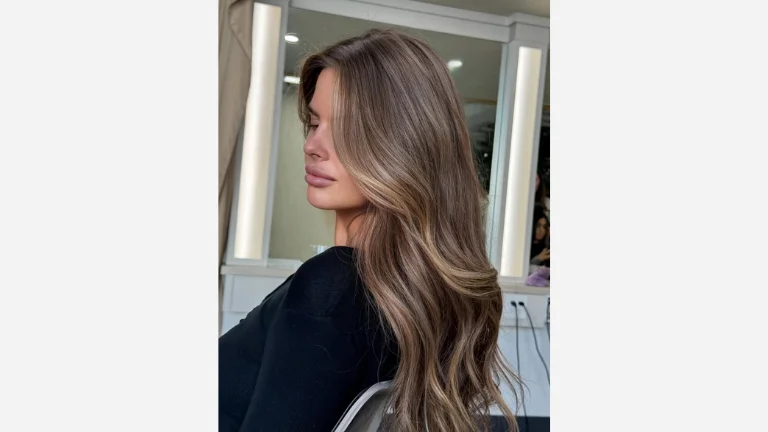 Ash Blonde Partial Balayage