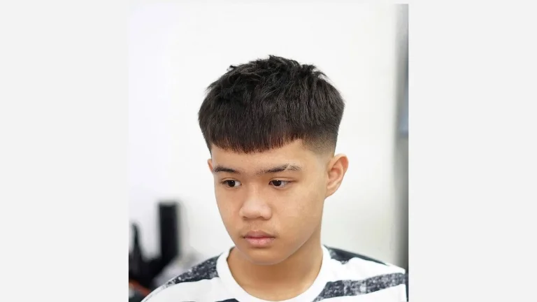 Textured Cut with Straight Fringe