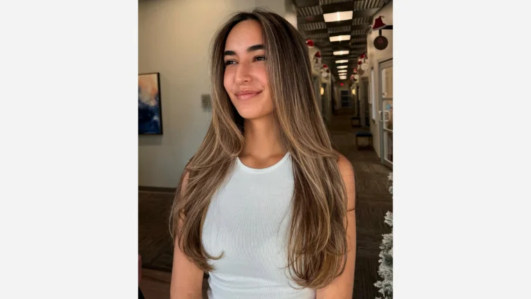 Butterscotch Blonde Highlights
