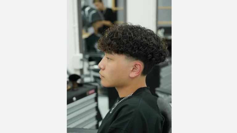 Low Taper Perm Style