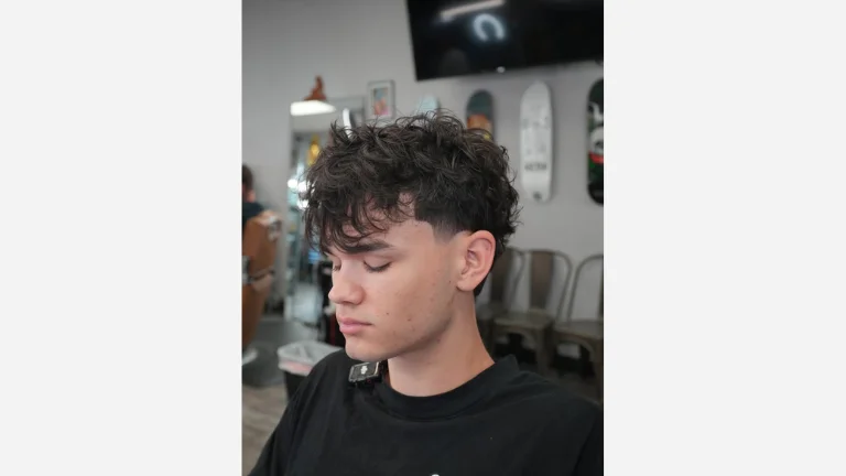 Taper Fade Mullet Cut