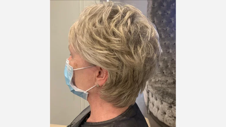 Layered Brushed-Back Pixie