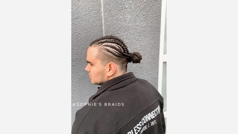 Undercut with Braids and a Bun