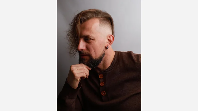 Long hair with Shaved Sides