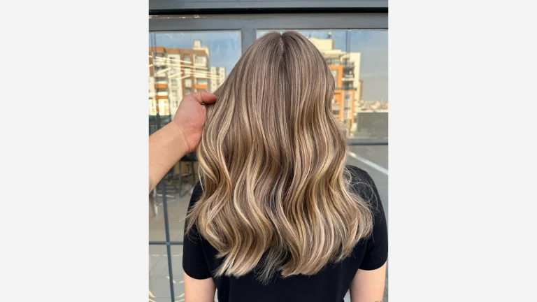 Brown to Honey Blonde Ombre