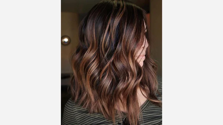  Copper on Black Hair